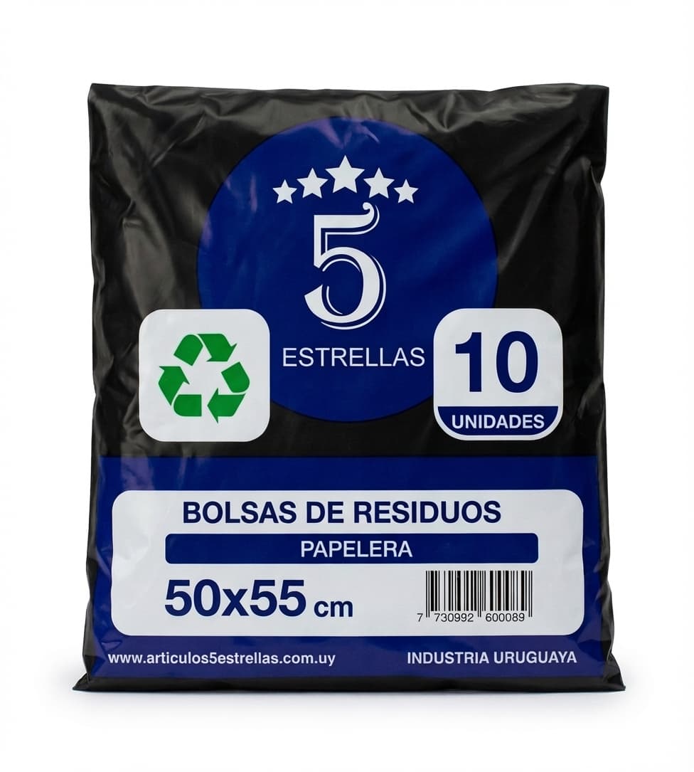 Bolsa de Residuo Plana Papelera x10 unidades